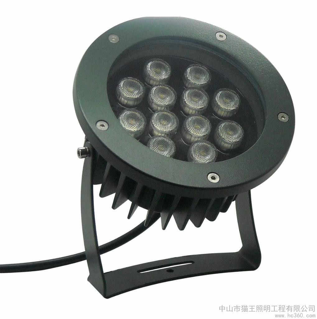 集臣LED戶外射燈18*1W彩色投射燈 照亮工程之美，細(xì)節(jié)彰顯品質(zhì)